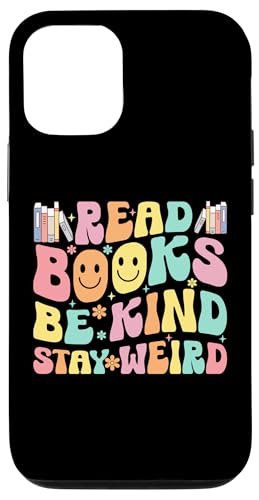 Hülle für iPhone 15 Pro Read Books Be Kind Stay Weird von Lustige Bücherwurm Geschenke Lese Liebhaber Lesen