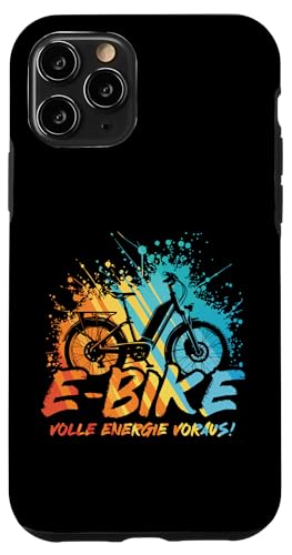 E-Bike Volle Energie Voraus Elektrisches Fahrrad Pedelec Hülle für iPhone 11 Pro von Lustige E-Bike Sprüche E-Fahrrad Radsport Design