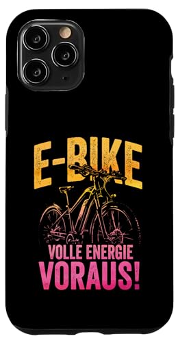 E-Bike Volle Energie Voraus Elektrisches Fahrrad Pedelec Hülle für iPhone 11 Pro von Lustige E-Bike Sprüche E-Fahrrad Radsport Design