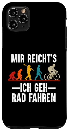 Hülle für iPhone 11 Pro Max Mir Reichts Ich Geh Rad Fahren Fahrrad Mountainbike Rennrad von Lustige Fahrrad Geschenke für Fahrradfahrer