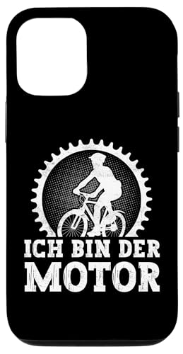 Hülle für iPhone 13 Pro Ich Bin Der Motor Fahrrad Mountainbike Rennrad von Lustige Fahrrad Geschenke für Fahrradfahrer