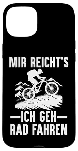 Hülle für iPhone 15 Plus Mir Reichts Fahrrad Fahren Mountainbike E-Bike Rennrad von Lustige Fahrrad Shirts