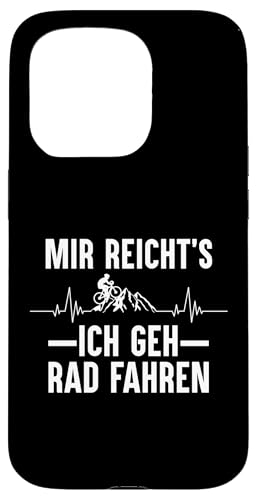 Hülle für iPhone 15 Pro Mir Reichts Ich Geh Rad Fahren Mountainbike E-Bike Rennrad von Lustige Fahrrad Shirts