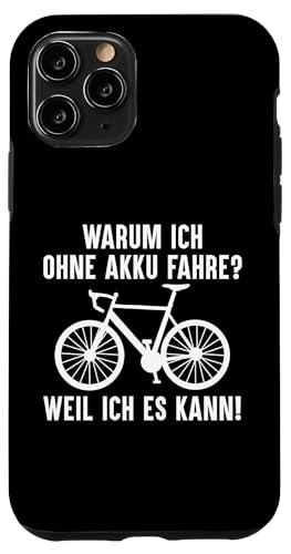 Hülle für iPhone 11 Pro Mountainbike Rennrad E-Bike Radfahren Bike Lustiges Fahrrad von Lustige Fahrradfahrer Geschenke für Radfahrer