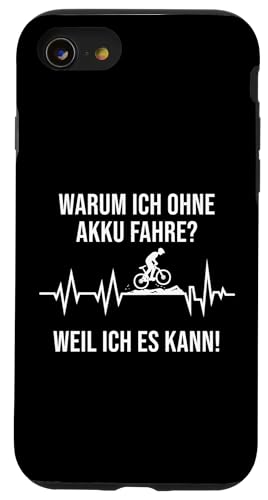 Hülle für iPhone SE (2020) / 7 / 8 Mountainbike Rennrad E-Bike Radfahren Bike Lustiges Fahrrad von Lustige Fahrradfahrer Geschenke für Radfahrer