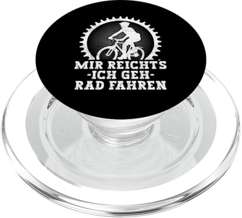 Mountainbike Rennrad E-Bike Radfahren Bike Lustiges Fahrrad PopSockets PopGrip für MagSafe von Lustige Fahrradfahrer Geschenke für Radfahrer