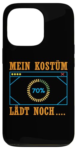 Hülle für iPhone 13 Pro Mein Kostüm Lädt noch Fasching Karneval von Lustige Faschingskostüme für Erwachsene