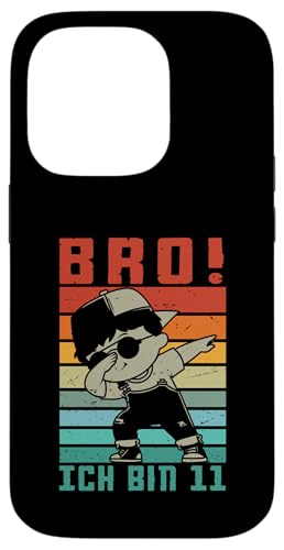 Retro Bro! Ich Bin 10 Dab Zehnter Geburtstag Junge Deko Kids Hülle für iPhone 14 Pro von Lustige Geburtstag Dabbing Jungs Geschenkideen