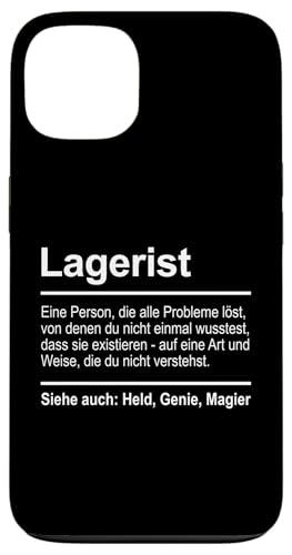 Hülle für iPhone 13 Lagerist Definition von Lustige Geschenke für Männer und Frauen