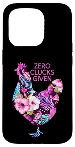 Hülle für iPhone 15 Pro Zero Clucks Given ist Chicken Puns ist Chicken Lover ist von Lustige Hühner-Wortspiel-Shirts