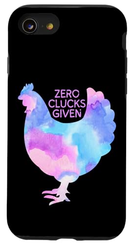 Hülle für iPhone SE (2020) / 7 / 8 Zero Clucks Given ist Chicken Puns ist Chicken Lover ist von Lustige Hühner-Wortspiel-Shirts