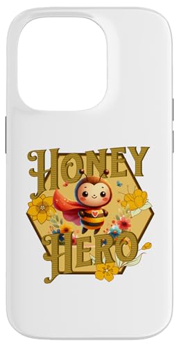 Hülle für iPhone 14 Pro Honig Held Imker Superheld Superbiene Biene von Lustige Imker Bienen