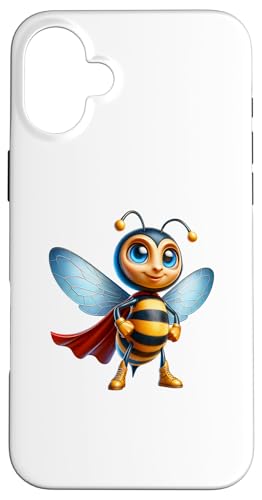 Hülle für iPhone 16 Plus Honig Held Imker Superheld Superbiene Biene von Lustige Imker Bienen