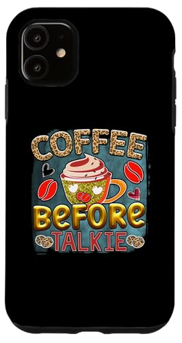 Hülle für iPhone 11 Kaffeeliebhaber ist Koffeinliebhaber ist Kaffeeleben von Lustige Kaffee-Zitat-Shirts