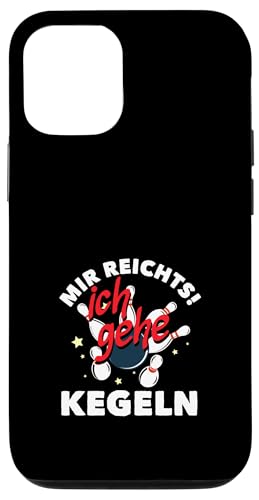 Hülle für iPhone 12/12 Pro Mir Reichts Ich Gehe Kegeln Spaß Hobby von Lustige Kegeln Designs für Kegelclub Geschenke