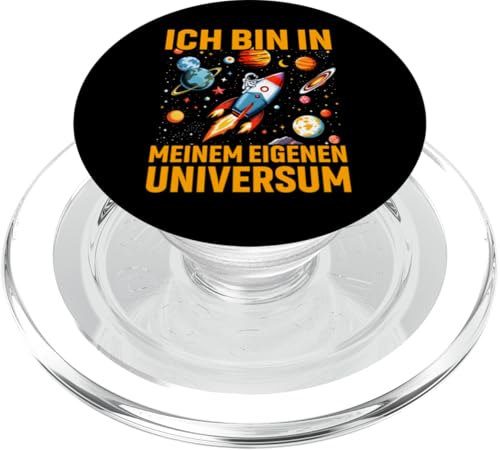 Ich bin in meinem eigenen Universum | Jungen Mädchen PopSockets PopGrip für MagSafe von Lustige Kinder Mode Jungen Mädchen Geschenkideen