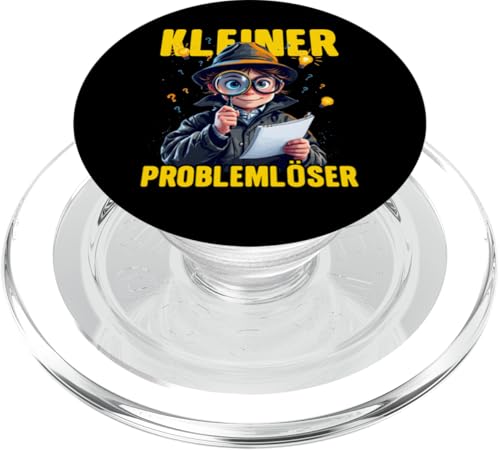 Kleiner Problemlöser Lustiges Kinder Jungen PopSockets PopGrip für MagSafe von Lustige Kinder Mode Jungen Mädchen Geschenkideen