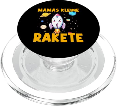 Mamas kleine Rakete Lustiges Kinder Jungen Mädchen PopSockets PopGrip für MagSafe von Lustige Kinder Mode Jungen Mädchen Geschenkideen