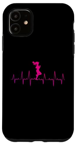 Läufer Jogger EKG Marathon Laufen Herzschlag Joggen Hülle für iPhone 11 von Lustige Laufsport Designs Läufer Geschenkidee