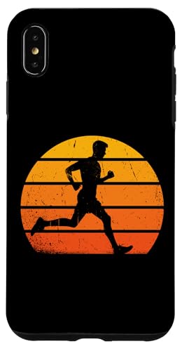 Laufsport Marathon Sunset Läufer Joggen Jogger Hülle für iPhone XS Max von Lustige Laufsport Designs Läufer Geschenkidee