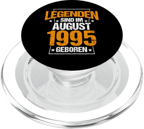 Legenden Sind Im August 1995 Geboren Geburtstag Jahrgang PopSockets PopGrip für MagSafe von Lustige Legendäre Geburtstags Vintage August