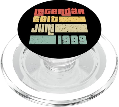 Legendär Seit Juni 1999 Geboren Geburtstag Jahrgang PopSockets PopGrip für MagSafe von Lustige Legendäre Geburtstags Vintage Juni