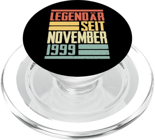 Legendär Seit November 1999 Geboren Geburtstag Jahrgang PopSockets PopGrip für MagSafe von Lustige Legendäre Geburtstags Vintage November