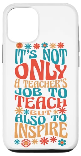 Hülle für iPhone 12/12 Pro A Teachers Job Lehrerin Pädagoge Referendar Lehrer von Lustige Lehrer Kostüm Geschenke für Lehrerinnen