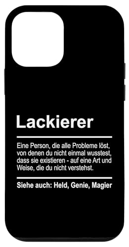 Hülle für iPhone 12 mini Lackierer von Lustige Shirts & Geschenke