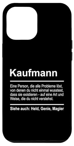 Hülle für iPhone 15 Pro Max Kaufmann von Lustige Shirts & Geschenke