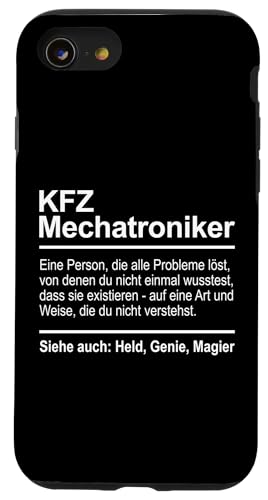 Hülle für iPhone SE (2020) / 7 / 8 KFZ Mechatroniker von Lustige Shirts & Geschenke