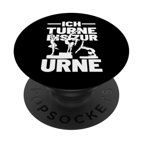 Ich turne bis zur Urne lustiger Spruch Frauen PopSockets mit austauschbarem PopGrip von Lustige Sprüche Zitate für Erwachsene