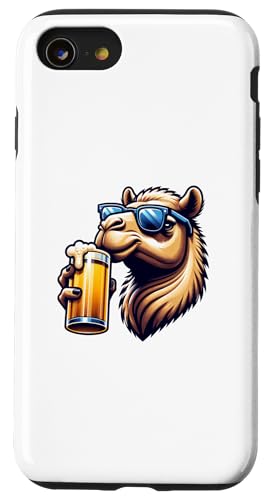 Hülle für iPhone SE (2020) / 7 / 8 Lustiges Sonntag Wochenende Bier Pause Durstig Kamel von Lustige Trinker Humor Alkohol Party Witz