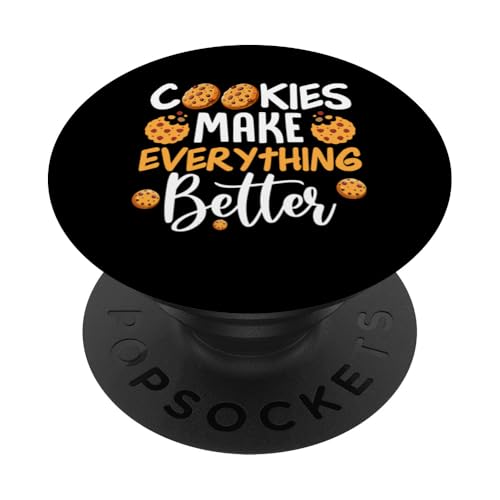 Cookies Make Everything Better PopSockets Klebender PopGrip von Lustige Weihnachts- und Weihnachtsgeschenke