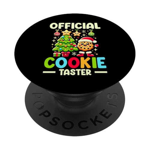 Official Cookie Taster PopSockets Klebender PopGrip von Lustige Weihnachts- und Weihnachtsgeschenke