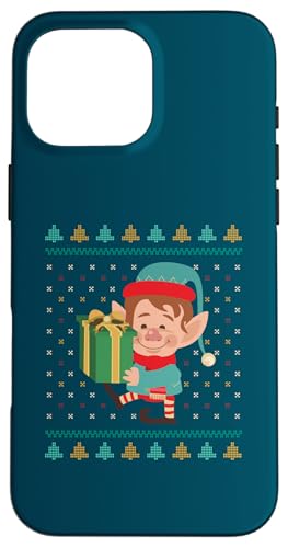 Hülle für iPhone 16 Pro Max Bruder Elf hat eine Überraschung - Weihnachtself von Lustige Weihnachtselfen - Shirts & Geschenke