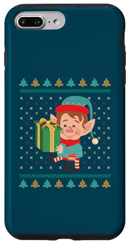 Hülle für iPhone 7 Plus/8 Plus Bruder Elf hat eine Überraschung - Weihnachtself von Lustige Weihnachtselfen - Shirts & Geschenke