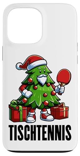 Hülle für iPhone 13 Pro Max Ping Pong Weihnachtsbaum Kostüm Tannenbaum Santa Tischtennis von Lustige Weihnachtsgeschenke Weihnachten Santa