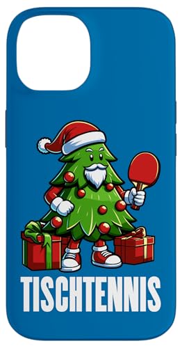 Hülle für iPhone 14 Ping Pong Weihnachtsbaum Kostüm Tannenbaum Santa Tischtennis von Lustige Weihnachtsgeschenke Weihnachten Santa