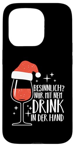 Hülle für iPhone 15 Pro Weihnachtsmann Weihnachtsfest Weihnachten Glühwein von Lustige Weihnachtsmarkt Weihnachtssprüche