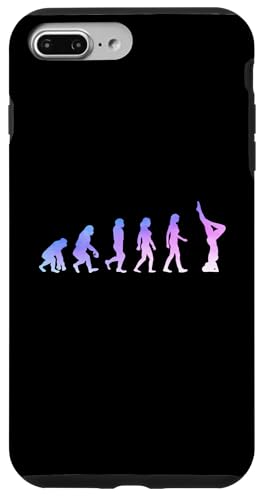 Yoga Evolution Pilates Gymnastik Yoga Training Hülle für iPhone 7 Plus/8 Plus von Lustige Yoga Designs Pilates Geschenkidee