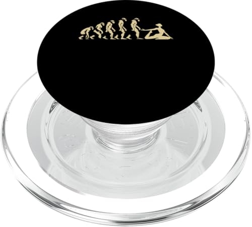 Yoga Evolution Pilates Gymnastik Yoga Training PopSockets PopGrip für MagSafe von Lustige Yoga Designs Pilates Geschenkidee