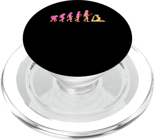 Yoga Evolution Pilates Gymnastik Yoga Training PopSockets PopGrip für MagSafe von Lustige Yoga Designs Pilates Geschenkidee