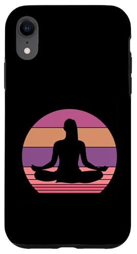 Yoga Sunset Pilates Gymnastik Yoga Training Hülle für iPhone XR von Lustige Yoga Designs Pilates Geschenkidee