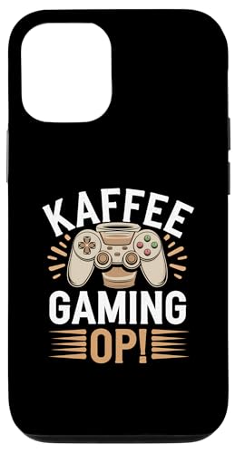 Hülle für iPhone 13 Lustiges Kaffee Gaming Gamer Zocker von Lustige Zocker Designs für Gamer die Zocken