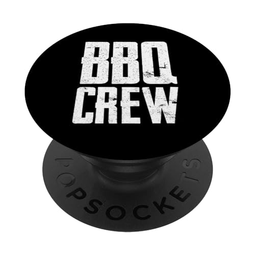 Funny Grill Chef Cook Squad Cooking BBQ Crew PopSockets mit austauschbarem PopGrip von Lustiger Barbecue BBQ Crew Grill