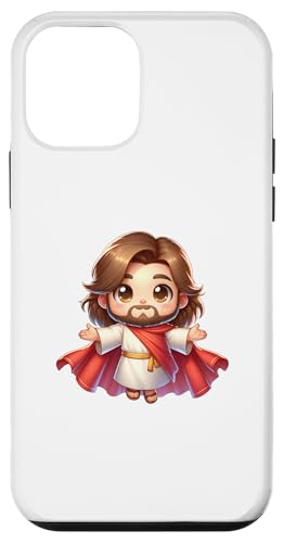 Hülle für iPhone 12 mini Süßer Jesus Held Christliche Kirche Superheld Gott Glaube von Lustiger Jesus Christus Helden-Humor