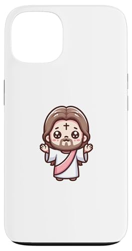 Hülle für iPhone 13 Süßer Jesus Held Christliche Kirche Superheld Gott Glaube von Lustiger Jesus Christus Helden-Humor