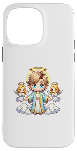 Hülle für iPhone 14 Pro Max Süßer Jesus Held Christliche Kirche Superheld Gott Glaube von Lustiger Jesus Christus Helden-Humor