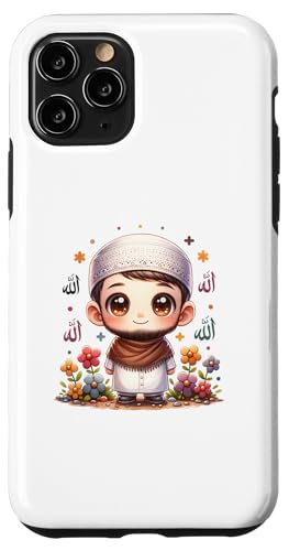 Hülle für iPhone 11 Pro Niedlicher Allah Held Islam Imam Superheld von Lustiger Muslim Moslem Helden Humor